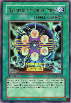 Dangerous Machine Type-6 Card Front