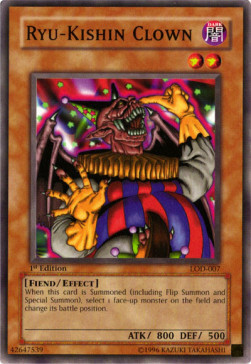 Ryu-Kishin Clown Card Front