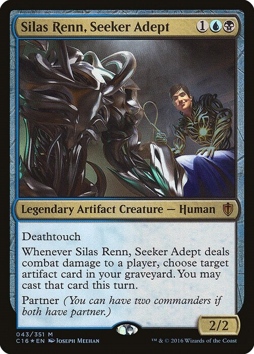 Silas Renn, Seeker Adept Card Front