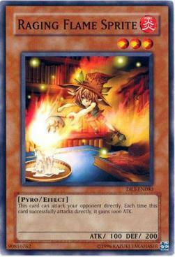 Raging Flame Sprite Card Front