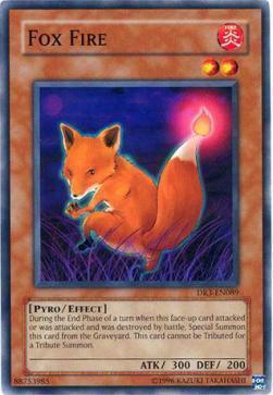 Fox Fire Card Front