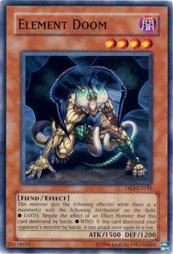 Element Doom Card Front