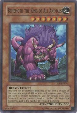 Behemoth the King of All Animals Card Front