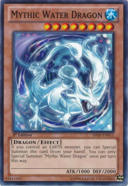 Mythic Water Dragon Card Front