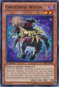 Ghostrick Witch Card Front