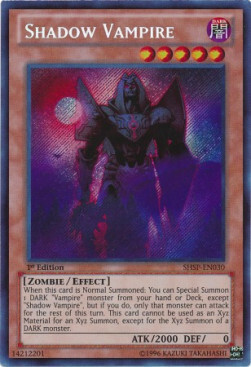 Shadow Vampire Card Front