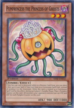 Pumprincess the Princess of Ghosts Card Front