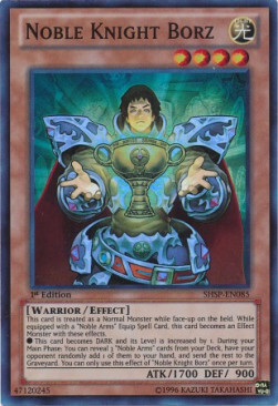 Noble Knight Borz Card Front