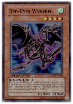 Red-Eyes Wyvern Card Front