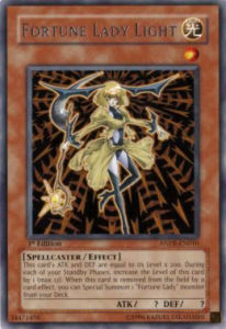 Fortune Lady Light Card Front