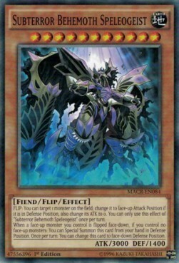 Subterror Behemoth Speleogeist Card Front