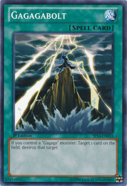 Gagagabolt Card Front