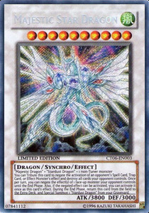 Majestic Star Dragon Card Front