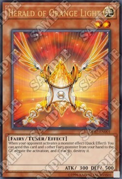 Herald of Orange Light Card Front