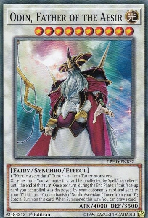 Odin, Father of the Aesir Card Front