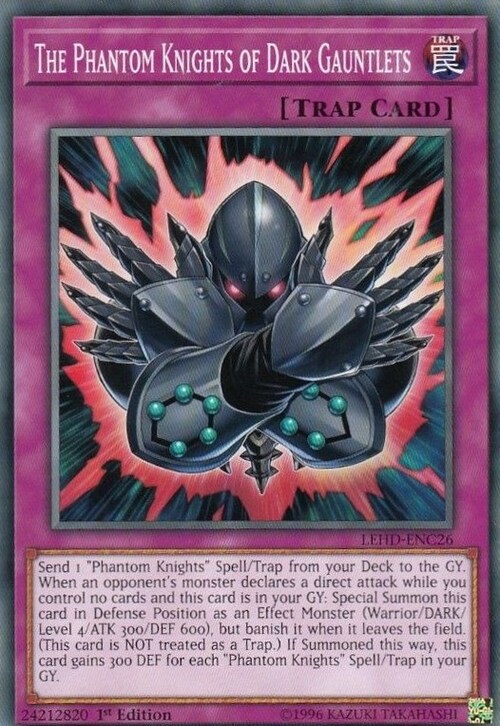 The Phantom Knights of Dark Gauntlets Card Front