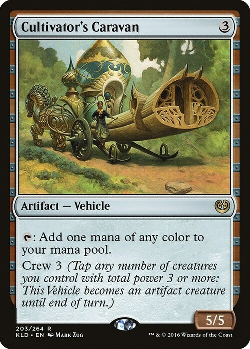 Cultivator's Caravan Card Front