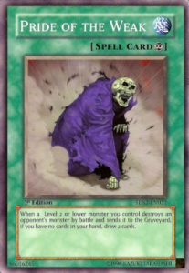 Pride of the Weak Card Front