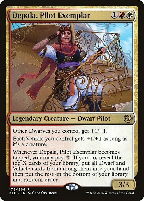 Depala, Pilot Exemplar Card Front