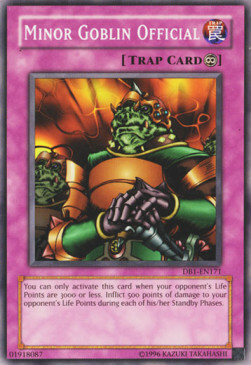 Minor Goblin Official Card Front