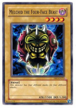 Melchid the Four-Face Beast Card Front