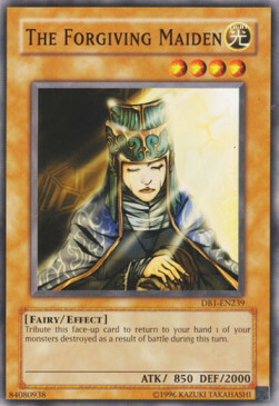 The Forgiving Maiden Card Front