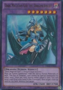 Dark Magician Girl the Dragon Knight Card Front