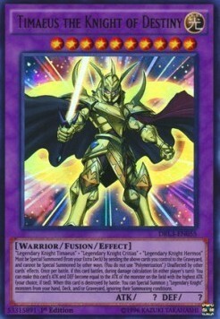 Timaeus the Knight of Destiny Card Front