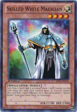 Skilled White Magician Card Front