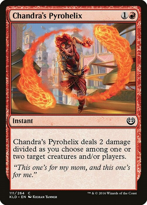 Chandra's Pyrohelix Card Front