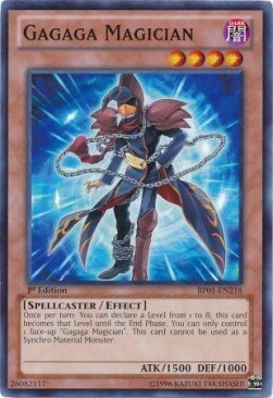 Gagaga Magician Card Front