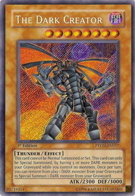 The Dark Creator Card Front