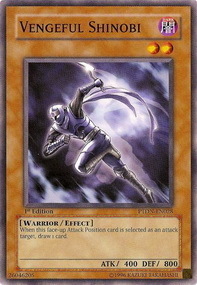 Vengeful Shinobi Card Front