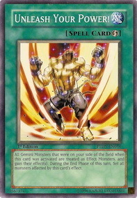 Unleash Your Power! Card Front