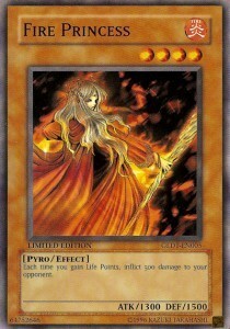 Fire Princess Card Front