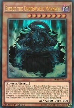 Erebus the Underworld Monarch Card Front