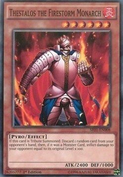 Thestalos the Firestorm Monarch Card Front