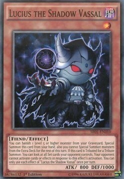 Lucius the Shadow Vassal Card Front