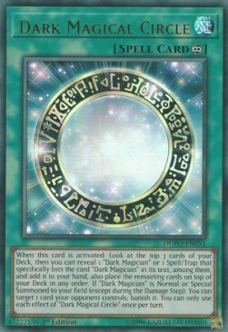 Dark Magical Circle Card Front