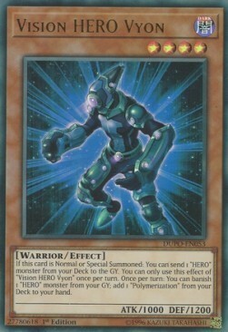 Vision HERO Vyon Card Front