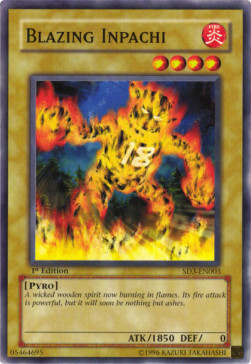 Blazing Inpachi Card Front