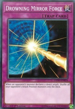 Drowning Mirror Force Card Front