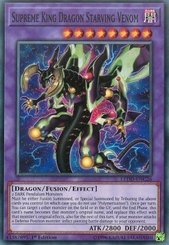 Supreme King Dragon Starving Venom Card Front