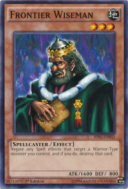 Frontier Wiseman Card Front