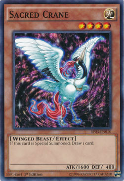 Sacred Crane Card Front