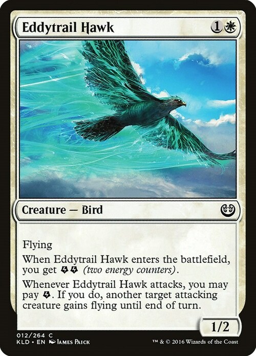 Eddytrail Hawk Card Front