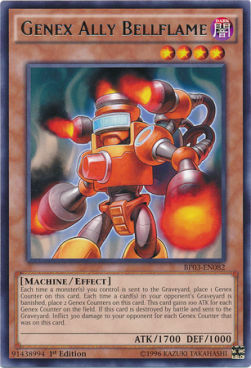 Genex Ally Bellflame Card Front