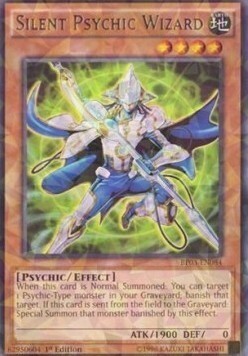 Silent Psychic Wizard Card Front