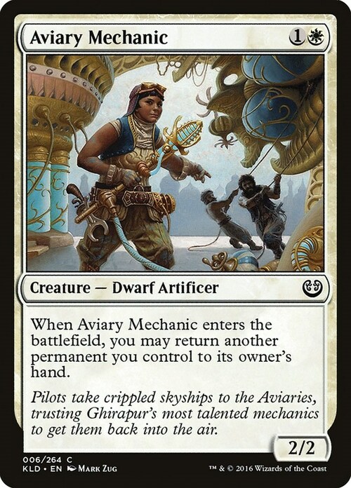 Aviary Mechanic Card Front