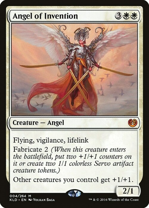 Angel of Invention Card Front